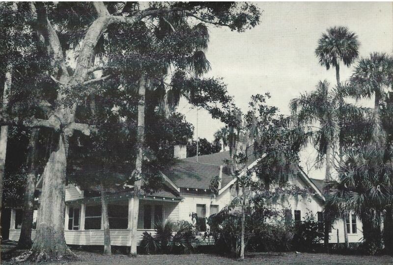 The Carter House in the 1950s