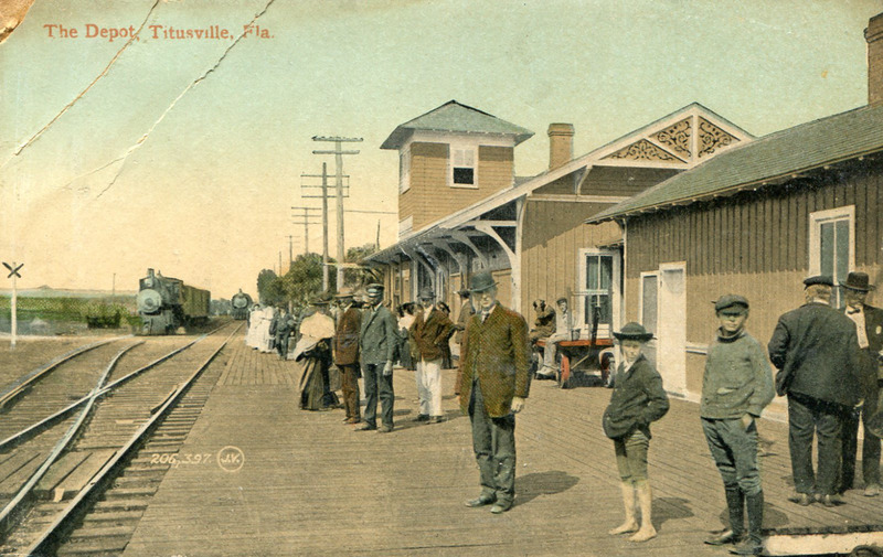 Another view of the first FEC station platform