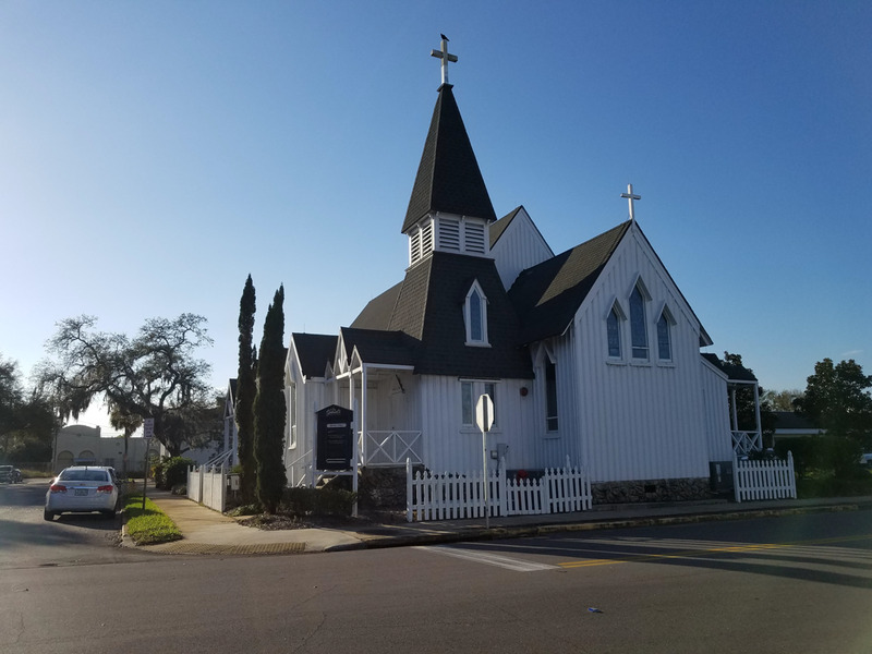 St. Gabriel's Episcopal Church, view from the southeast