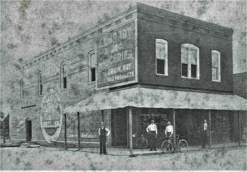 Another view of the E.L. Brady Grocery Store