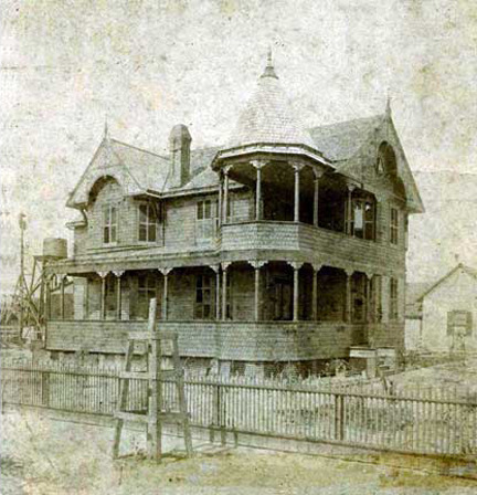 The Pritchard House shortly after construction