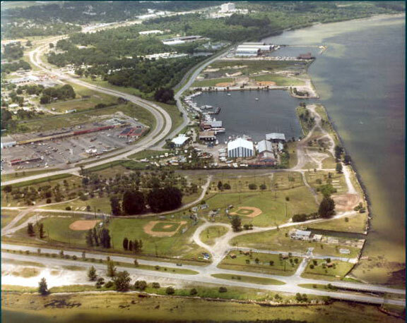 Aerial View of Sand Point Park