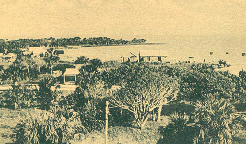Early view of Sand Point